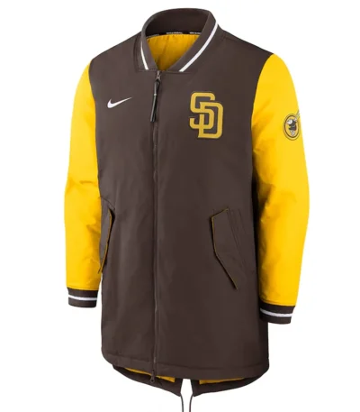 Dugout Performance San Diego Padres Brown-Yellow Jacket