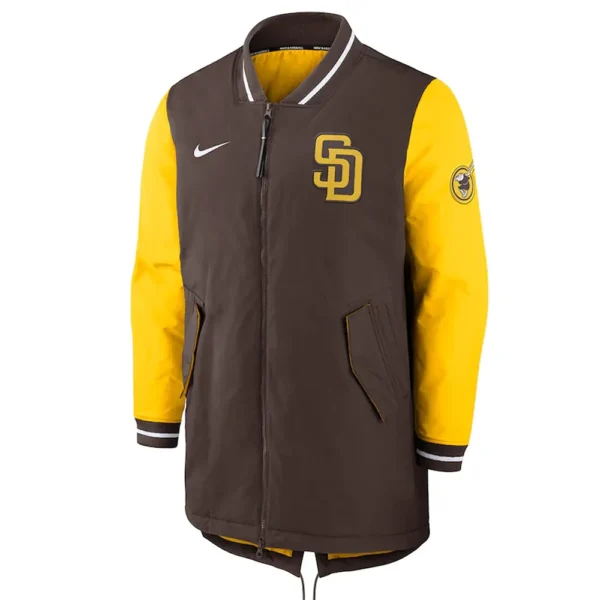Dugout Performance San Diego Padres Brown-Yellow Jacket