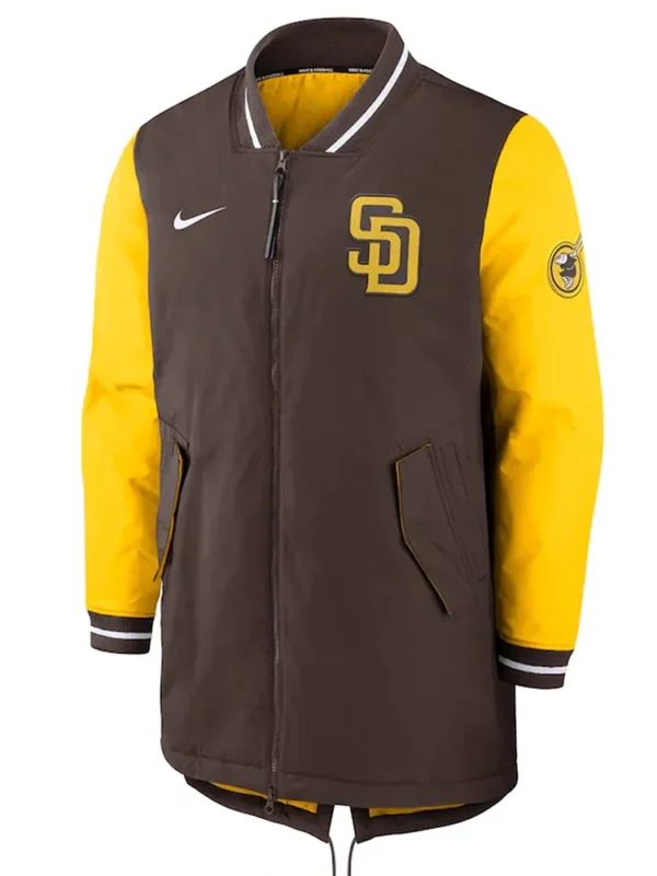 Dugout Performance San Diego Padres Brown-Yellow Jacket