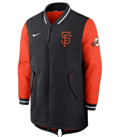 Dugout Performance San Francisco Giants Orange-Black Jacket