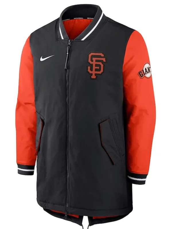 Dugout Performance San Francisco Giants Orange-Black Jacket