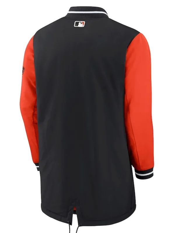 Dugout Performance San Francisco Giants Orange-Black Jacket