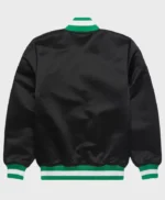 Eagles Black Satin Starter Jacket