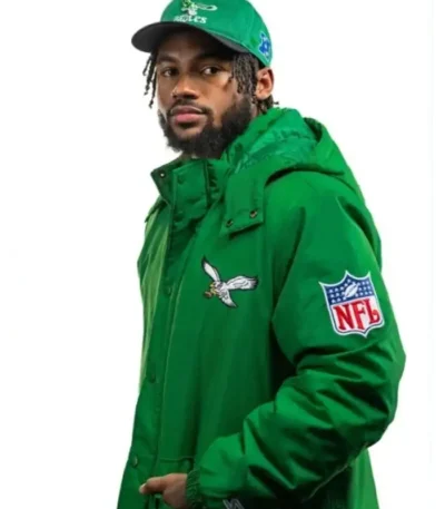Eagles Exclusive Kelly Green Starter Jacket