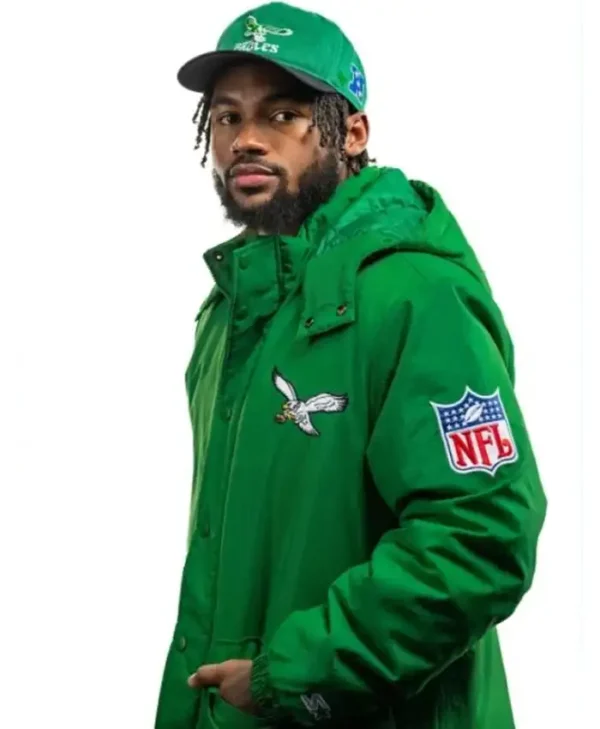 Eagles Exclusive Kelly Green Starter Jacket