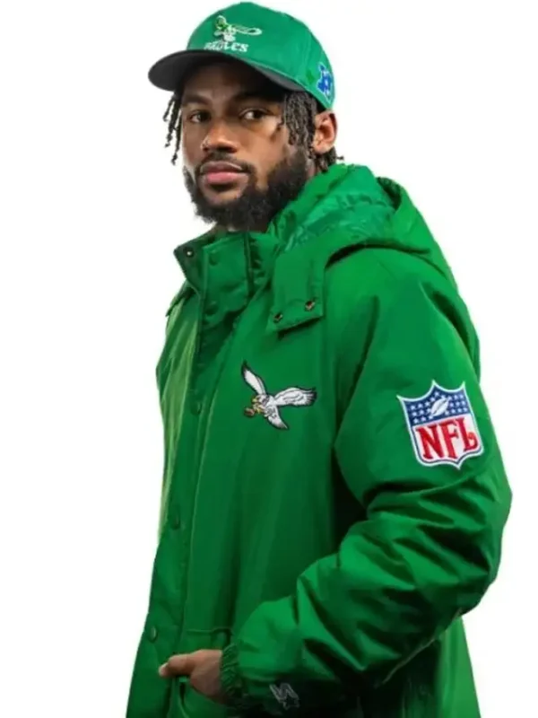 Eagles Exclusive Kelly Green Starter Jacket