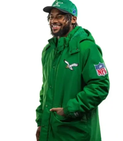 Eagles Exclusive Kelly Green Starter Jacket