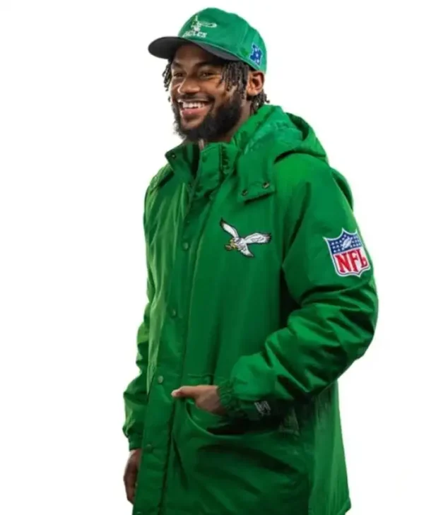 Eagles Exclusive Kelly Green Starter Jacket