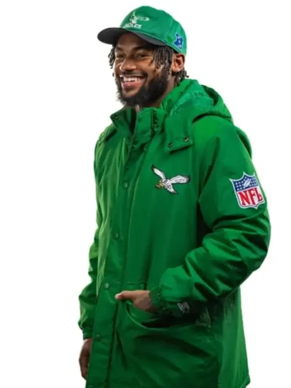Eagles Exclusive Kelly Green Starter Jacket