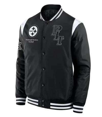 Elements Elite Pittsburgh Steelers Black Jacket