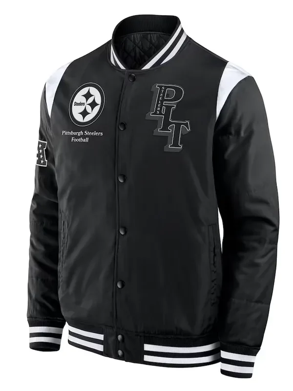 Elements Elite Pittsburgh Steelers Black Jacket