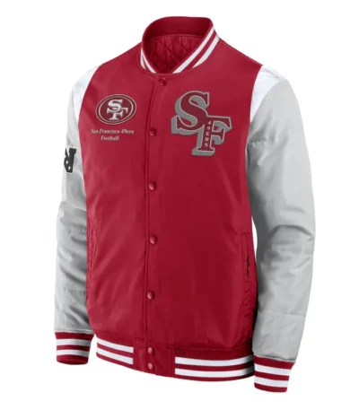 Elements Elite San Francisco 49ers Scarlet Jacket