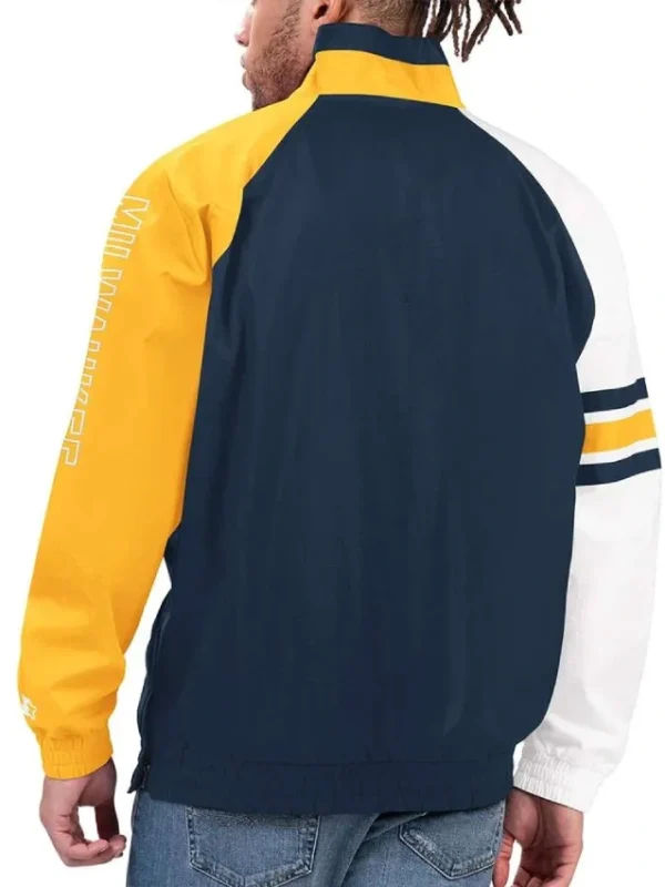 Milwaukee Brewers Elite Half Zip Pullover Jacket