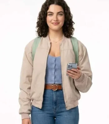 Ella Bright Off Campus Bomber Jacket