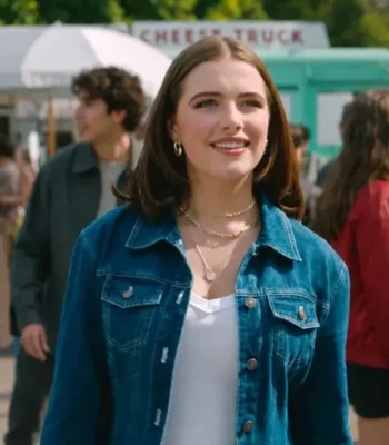 Ella Bright Off Campus Denim Jacket