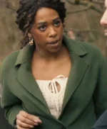 Felicia Simone Providence Falls S01 Green Coat