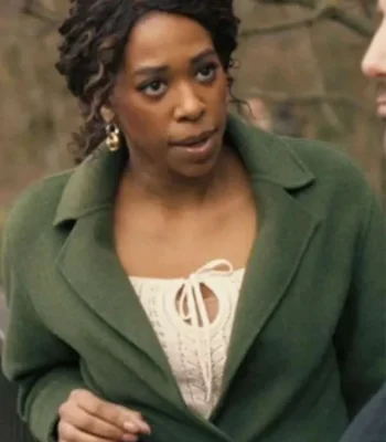 Felicia Simone Providence Falls S01 Green Coat