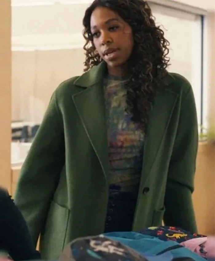 Felicia Simone Providence Falls S01 Green Coat Felicia Simone Providence Falls S01 Green Coat
