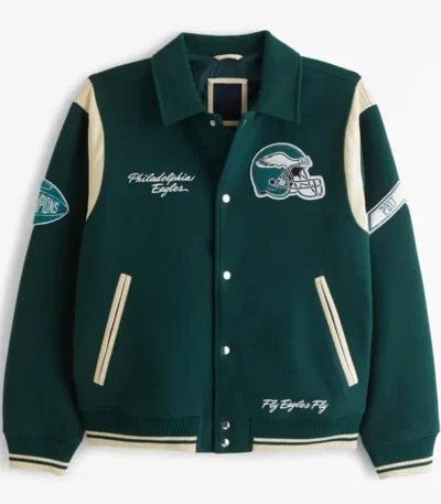Fly Eagles Fly Philadelphia Eagles Varsity Jacket