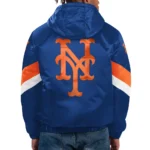 Force Play II New York Mets Hoodie Half-Zip Jacket