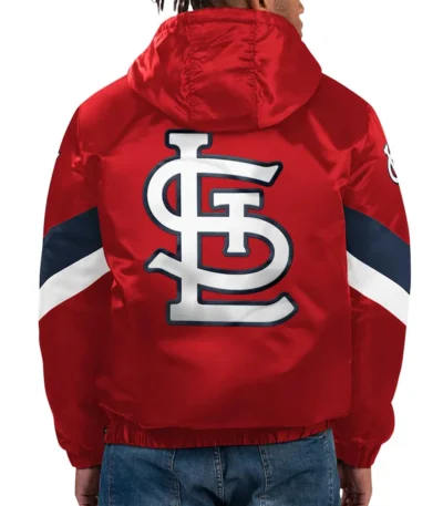 Force Play II St. Louis Cardinals Hoodie Half-Zip Jacket