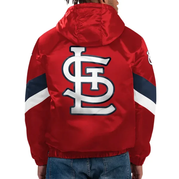 Force Play II St. Louis Cardinals Hoodie Half-Zip Jacket