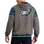 Gray Philadelphia Eagles Extreme Hoodie