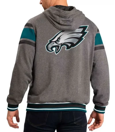 Gray Philadelphia Eagles Extreme Hoodie