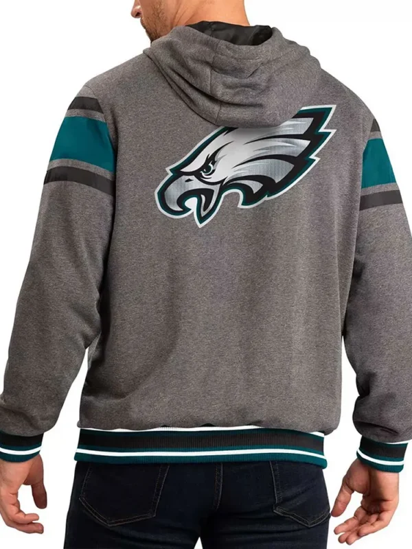 Gray Philadelphia Eagles Extreme Hoodie