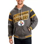 Gray Pittsburgh Steelers Extreme Hoodie
