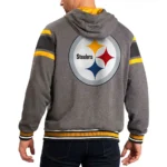 Gray Pittsburgh Steelers Extreme Hoodie