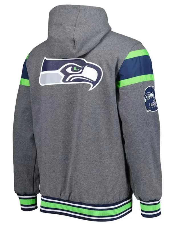 Gray Seattle Seahawks Extreme Hoodie