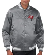 Gray Tampa Bay Buccaneers Locker Room Jacket