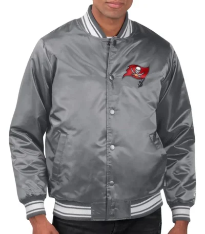 Gray Tampa Bay Buccaneers Locker Room Jacket
