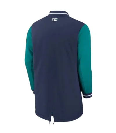 Dugout Performance Seattle Mariners Navy Full-Zip Jacket