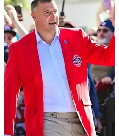 Hall of Fame New England Patriots Red Blazer