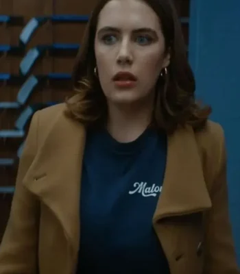 Hannah Wells Off Campus Brown Wool Coat
