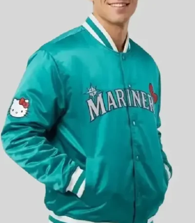 Hello Kitty Mariners Varsity Jacket