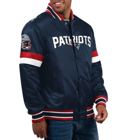 Home Game New England Patriots Navy Jacket