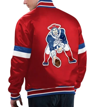 Home Game New England Patriots Red Jacket