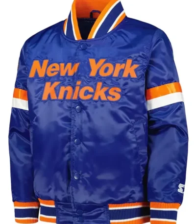 Home Game Ny Knicks Blue Jacket