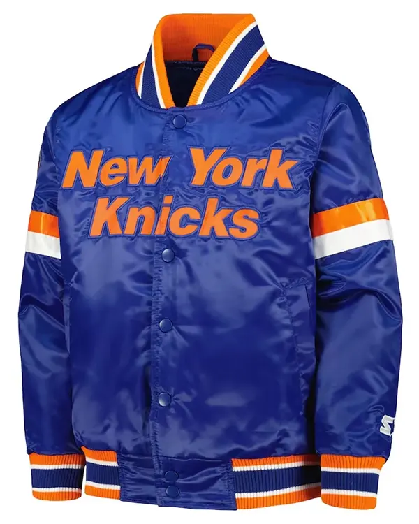 Home Game Ny Knicks Blue Jacket