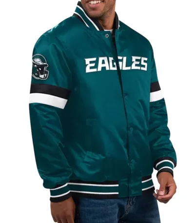 Home Game Philadelphia Eagles Green Jacket