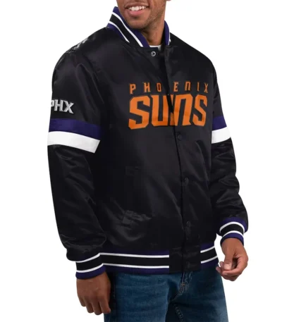 Home Game Phoenix Suns Black Jacket