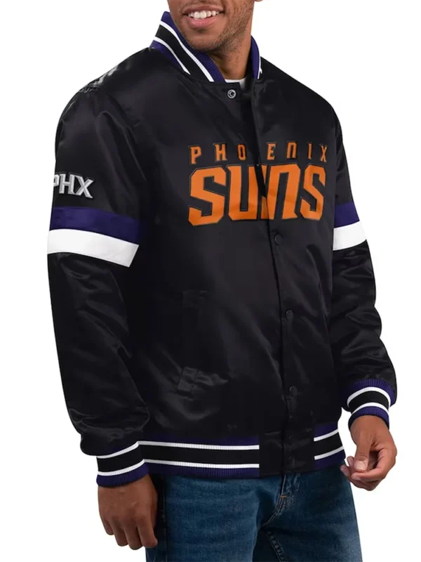 Home Game Phoenix Suns Black Jacket