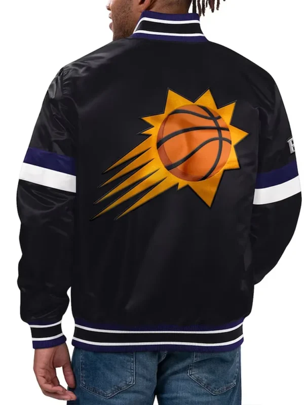 Home Game Phoenix Suns Black Jacket