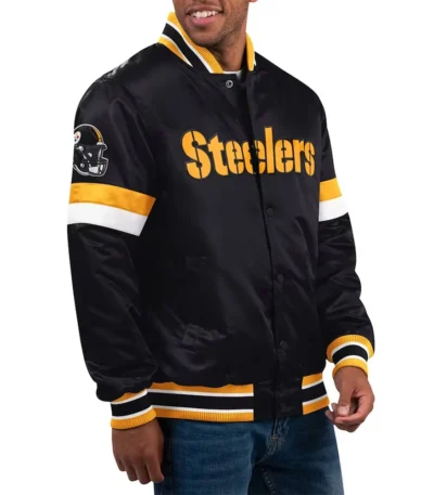 Home Game Pittsburgh Steelers Black Jacket