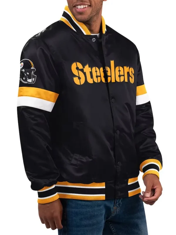 Home Game Pittsburgh Steelers Black Jacket