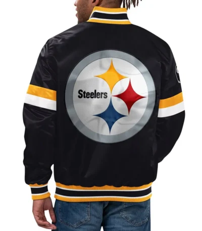Home Game Pittsburgh Steelers Black Jacket