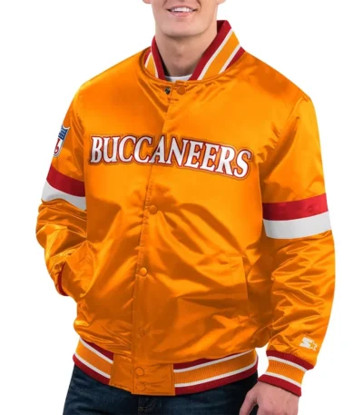 Home Game Tampa Bay Buccaneers Orange Jacket